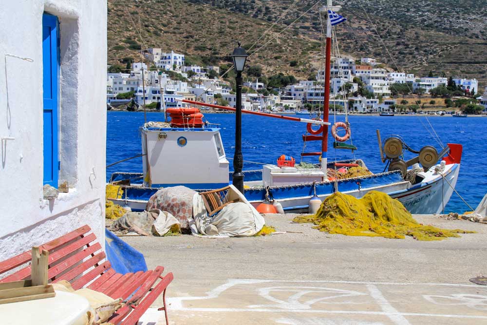Greek fishing boat